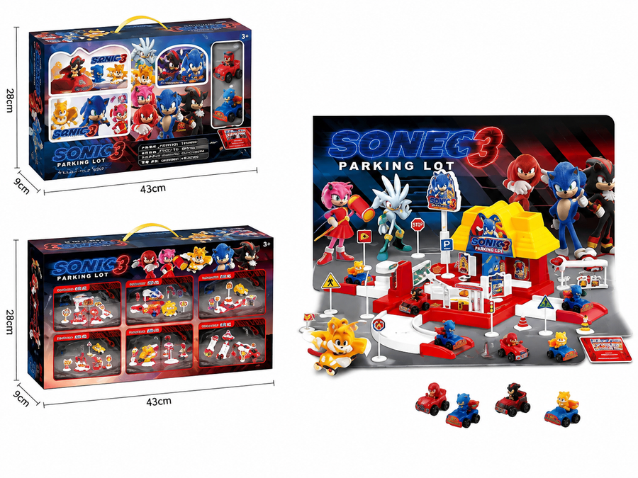 Sonic 3 garaža sa autićima