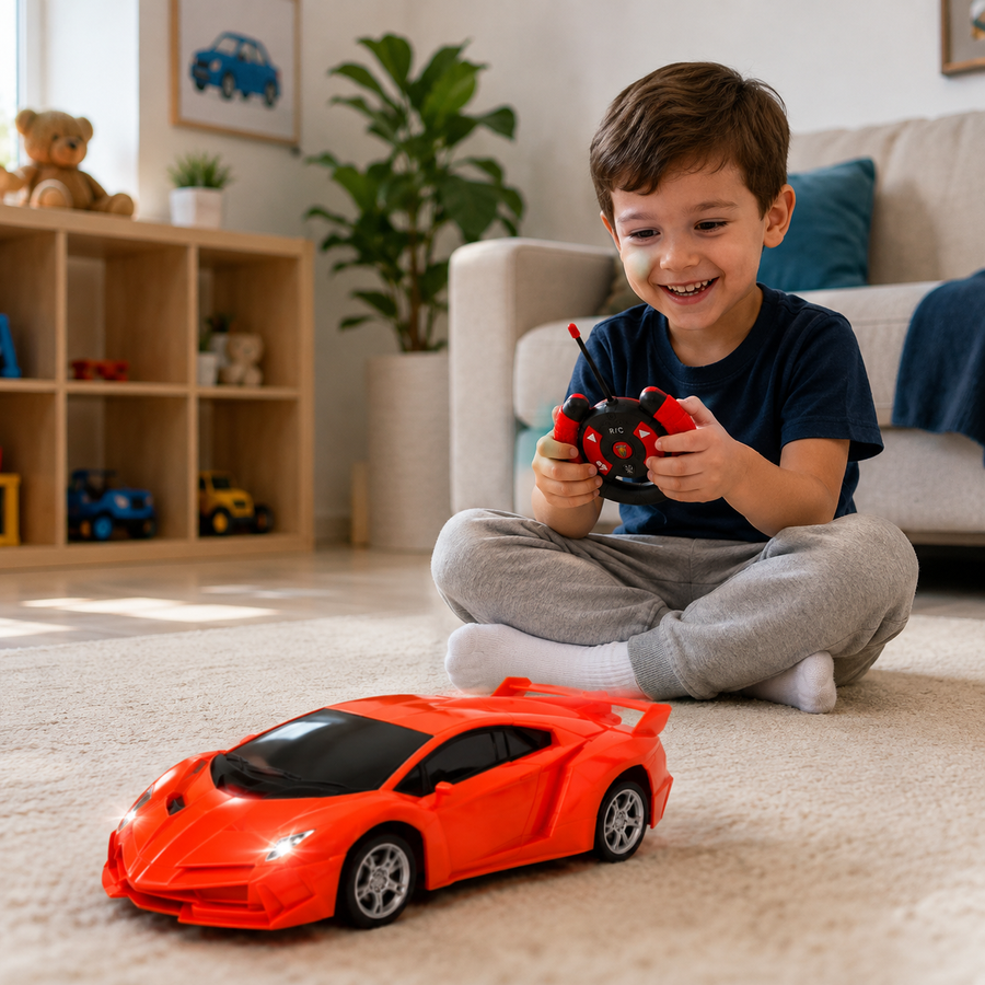 Lamborghini na daljinski i pedale - deca se igraju
